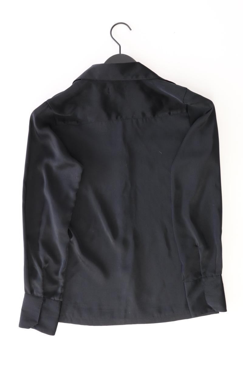 Camera Langarmbluse Gr. 36 Vintage schwarz aus Polyester
