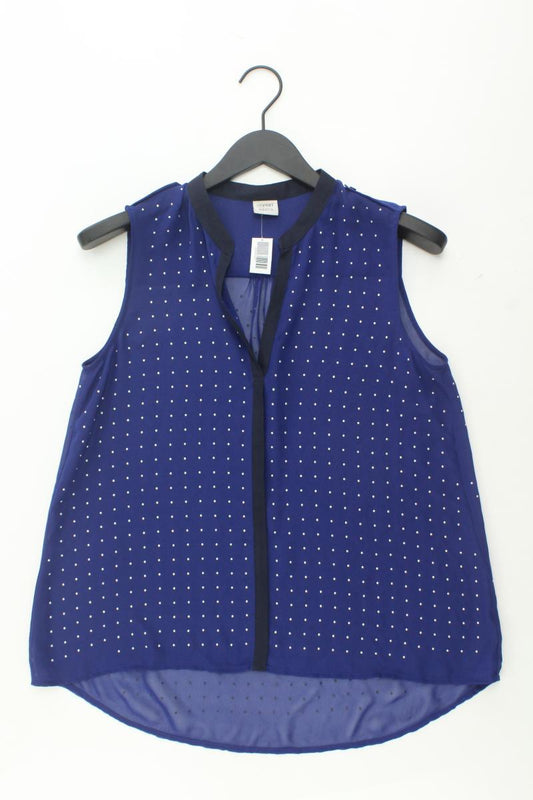 Esprit Ärmellose Bluse Gr. 36 blau