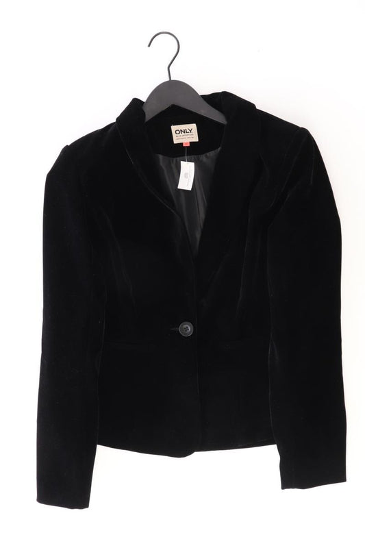 Only Samtblazer Gr. 40 schwarz aus Polyester
