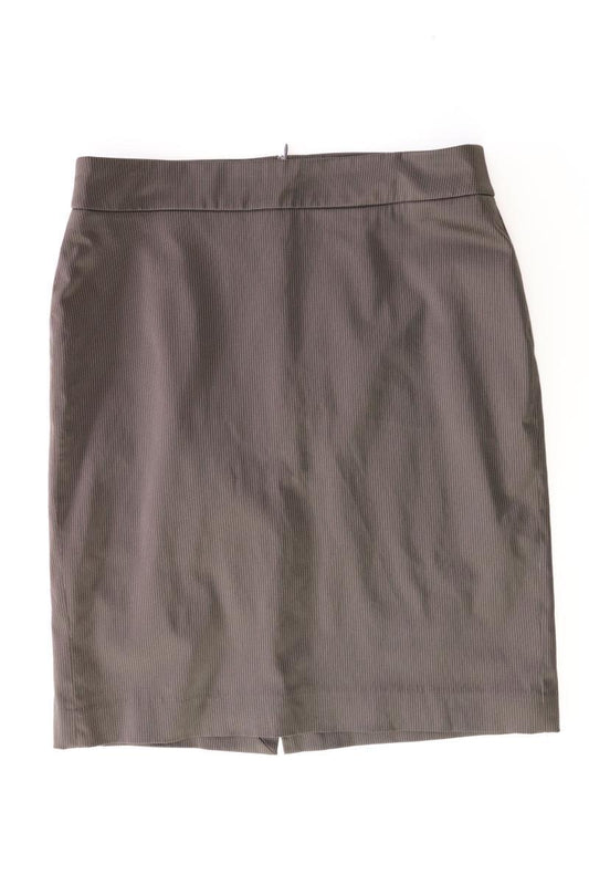 Mango Bleistiftrock Gr. 38 gestreift braun aus Polyester