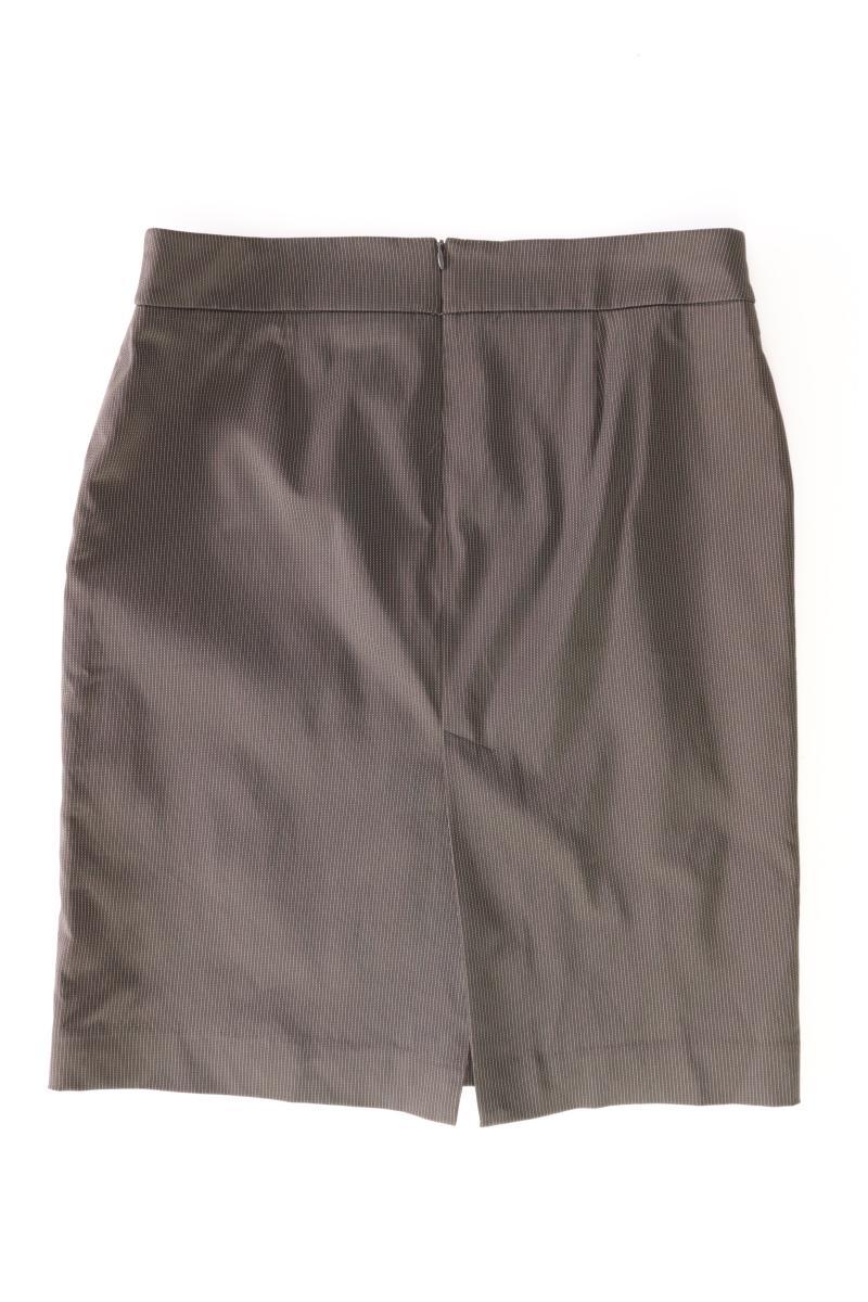 Mango Bleistiftrock Gr. 38 gestreift braun aus Polyester