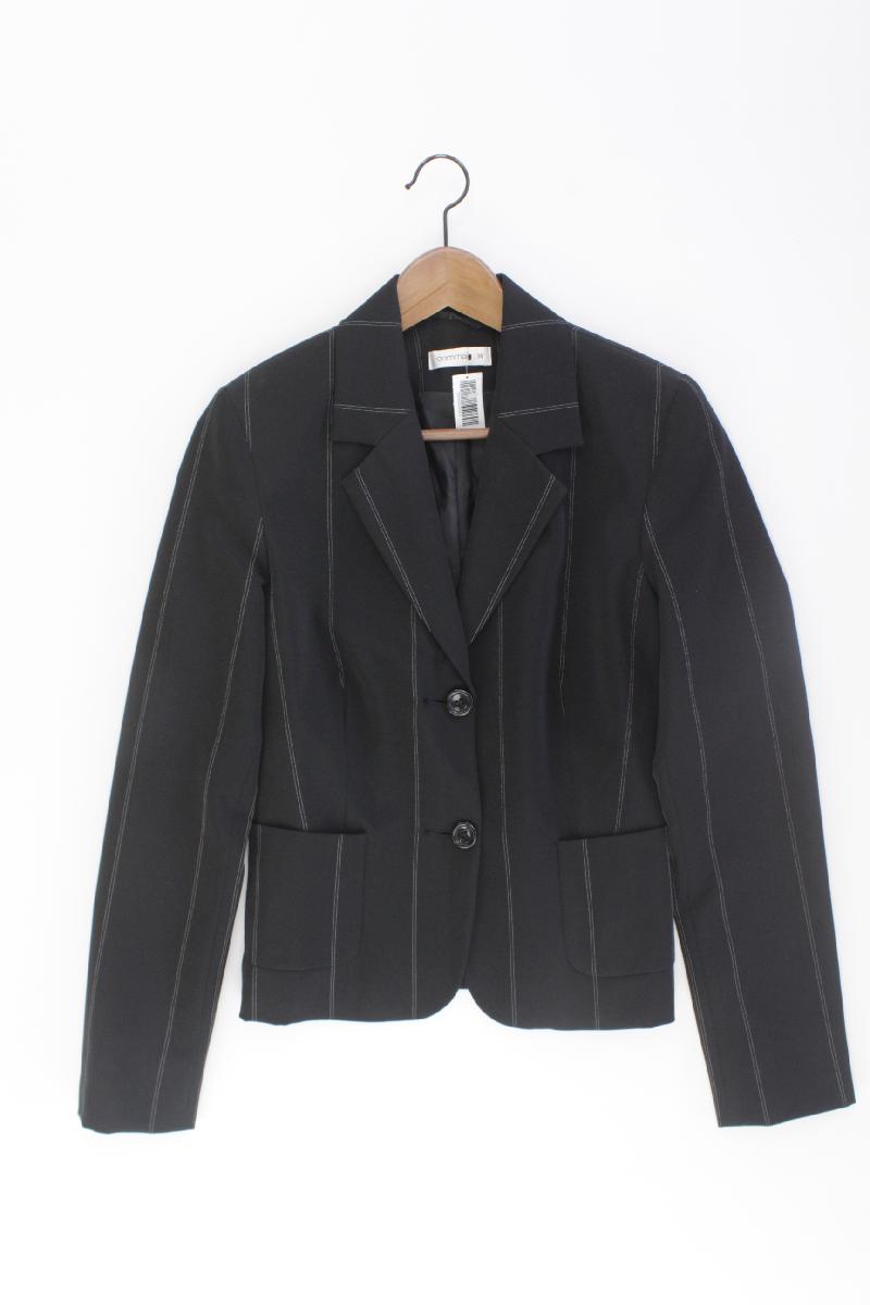 comma, Blazer Gr. 34 schwarz aus Polyester