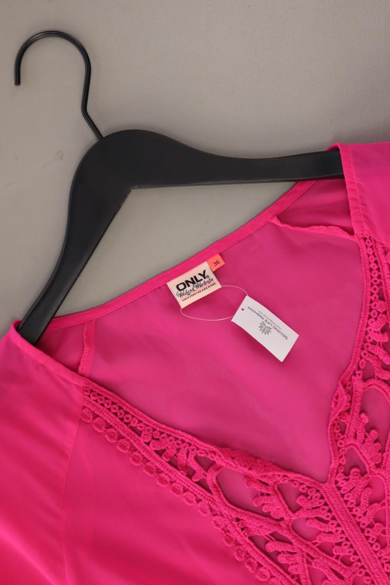Only Bluse Gr. 36 3/4 Ärmel pink