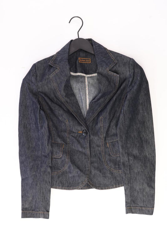 Street One Jeansblazer Gr. 36 blau aus Baumwolle