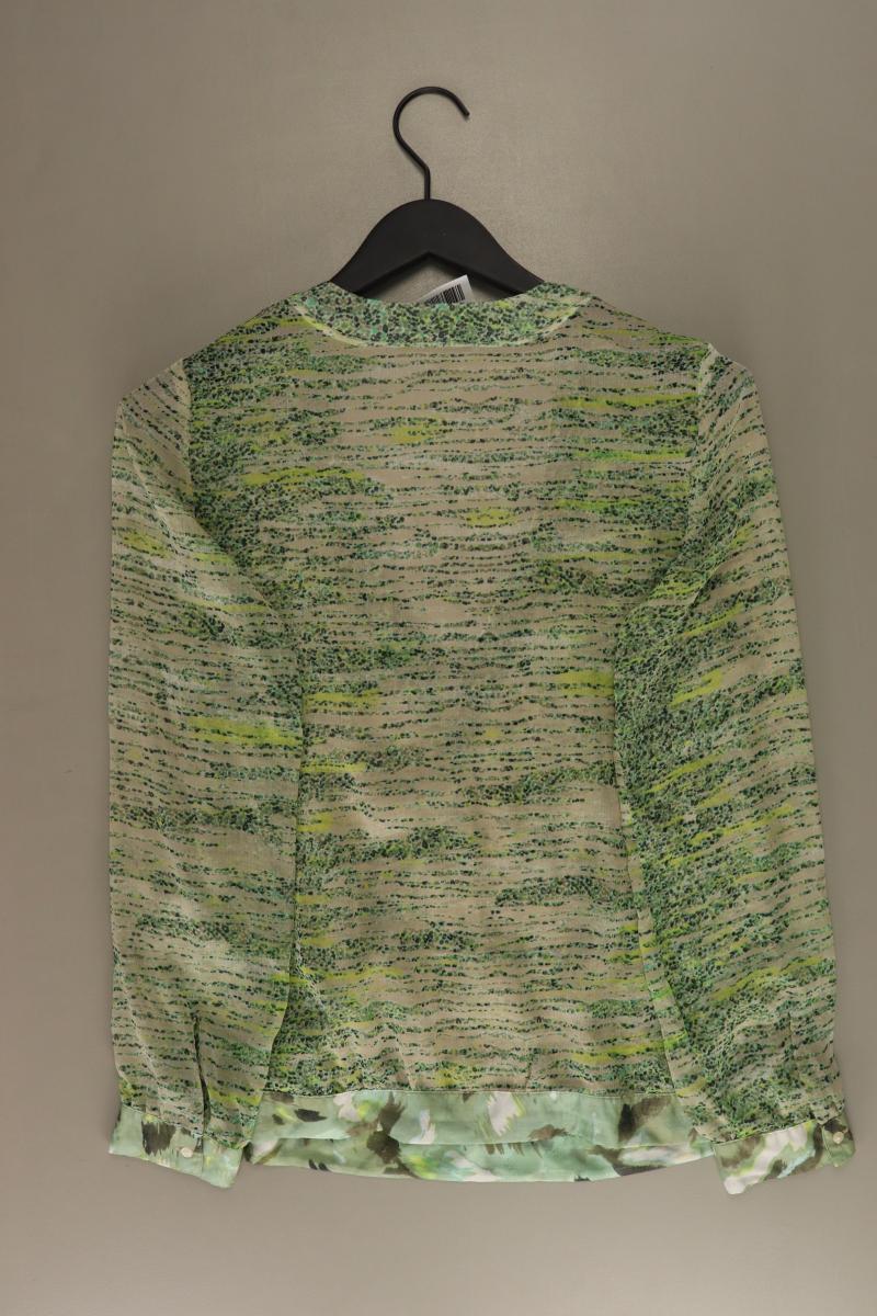 comma, Langarmbluse Gr. 36 grün aus Polyester