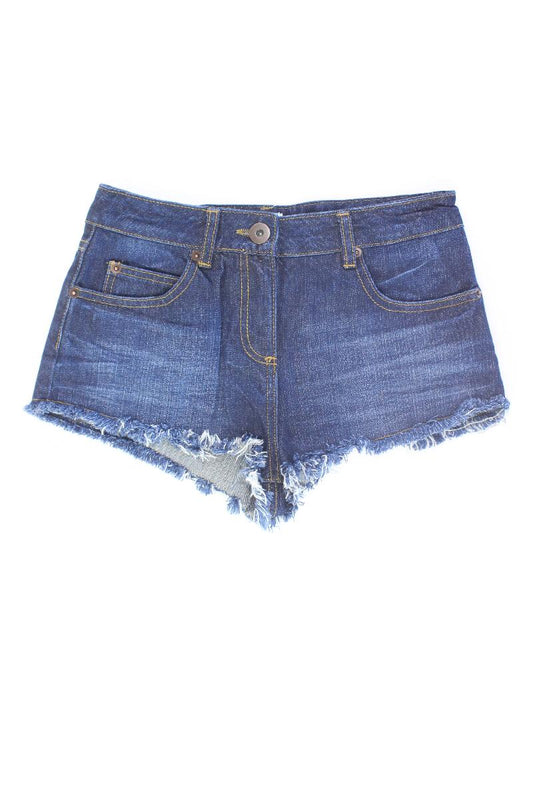 Asos Jeansshorts Gr. 36 neuwertig blau aus Baumwolle