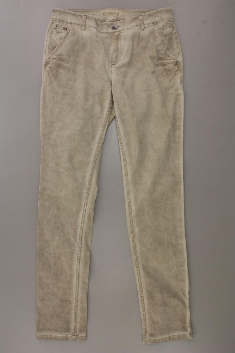 Esprit Hose Gr. 36/L32 braun aus Baumwolle