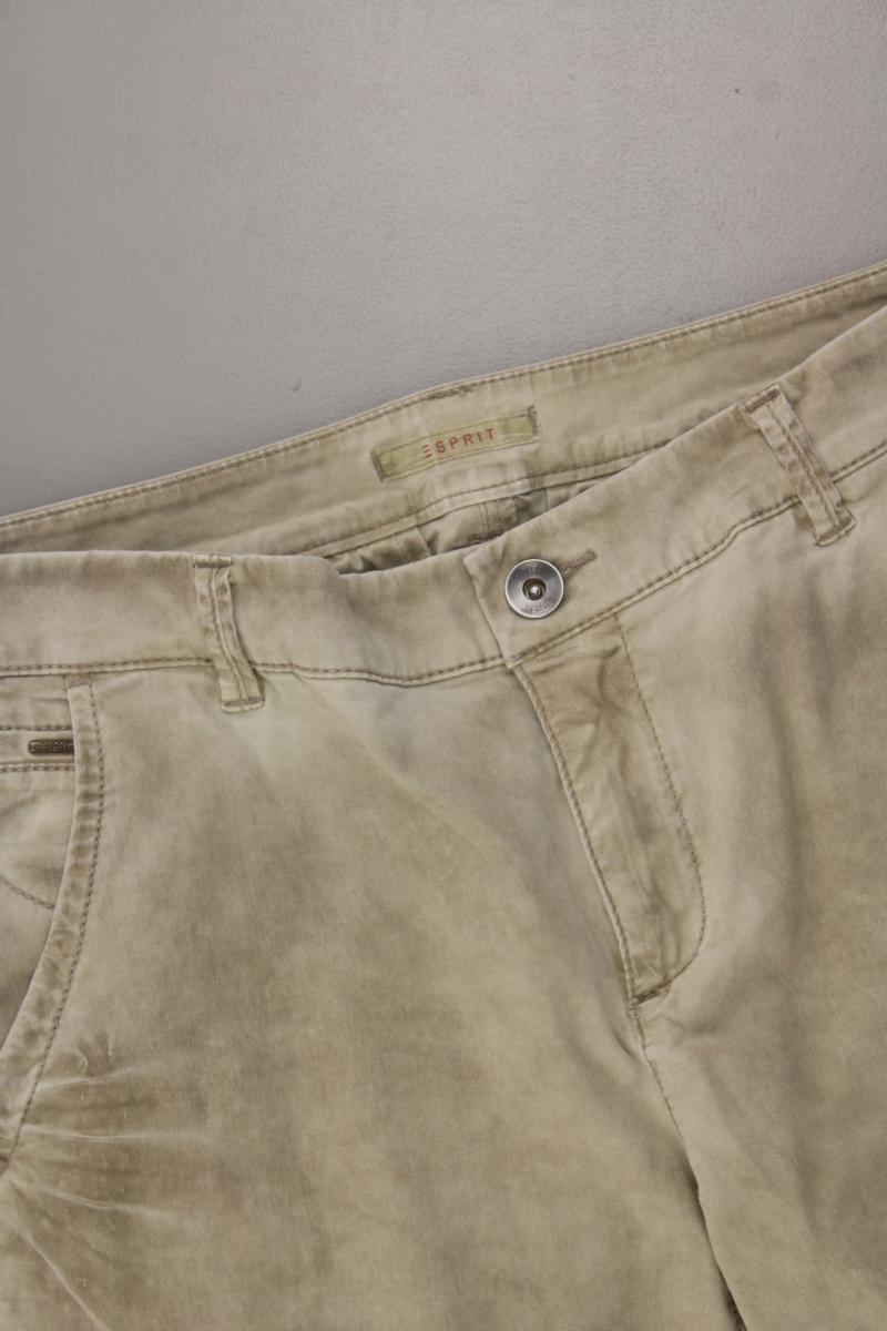Esprit Hose Gr. 36/L32 braun aus Baumwolle