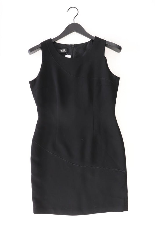 Taifun Bleistiftkleid Gr. 36 Träger schwarz aus Acetat