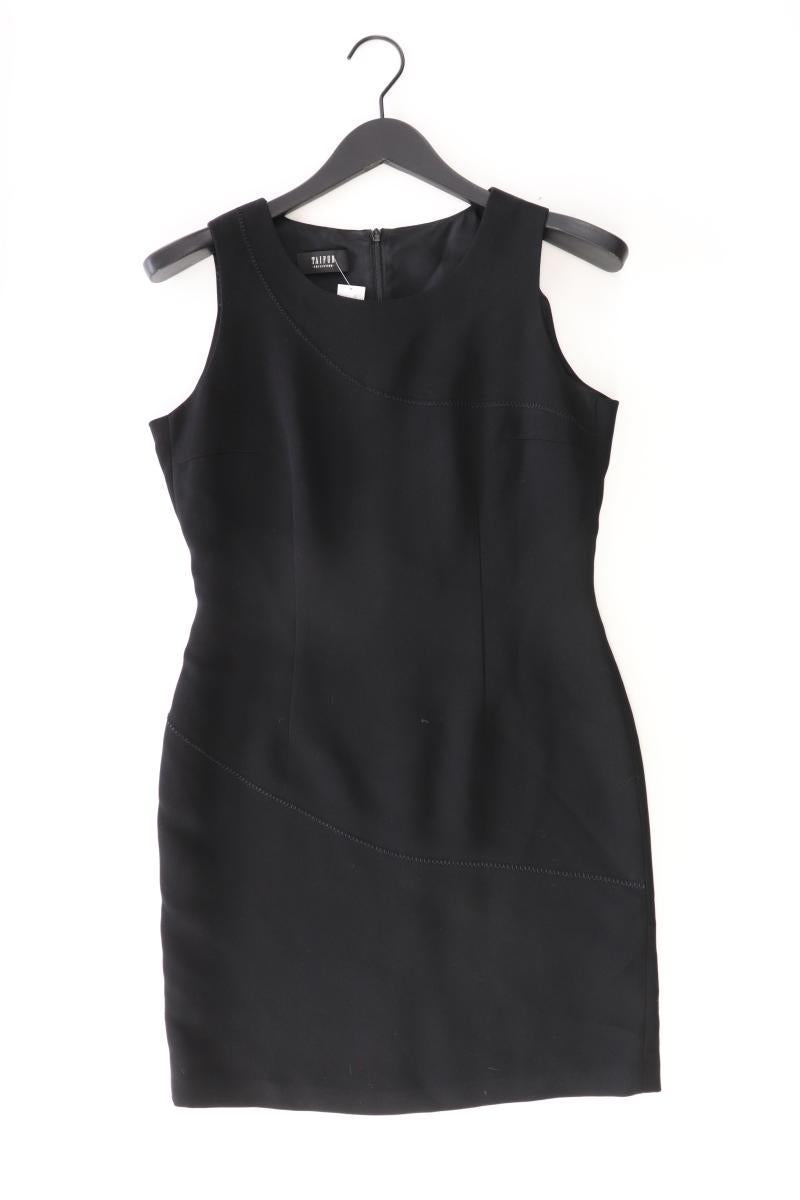 Taifun Bleistiftkleid Gr. 36 Träger schwarz aus Acetat