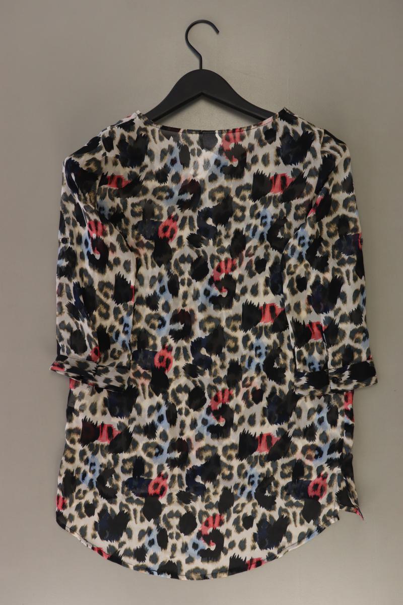 Vero Moda Regular Bluse Gr. XS mit Tierdruck 3/4 Ärmel mehrfarbig aus Polyester