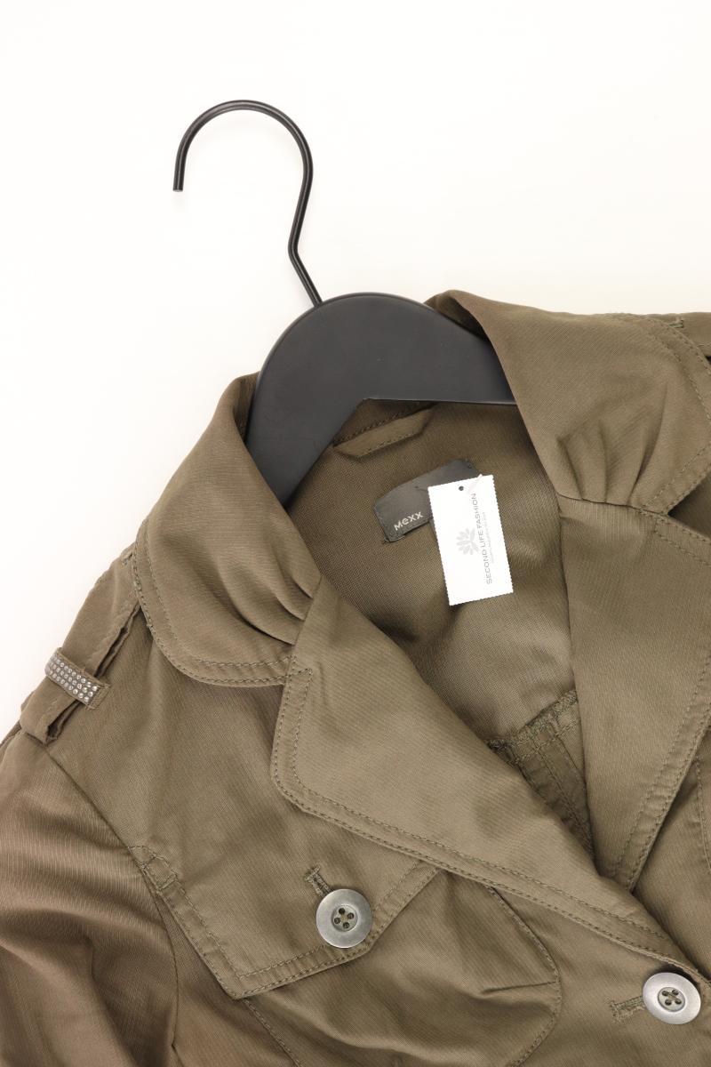 Mexx Übergangsjacke Gr. 34 neuwertig olivgrün aus Polyester