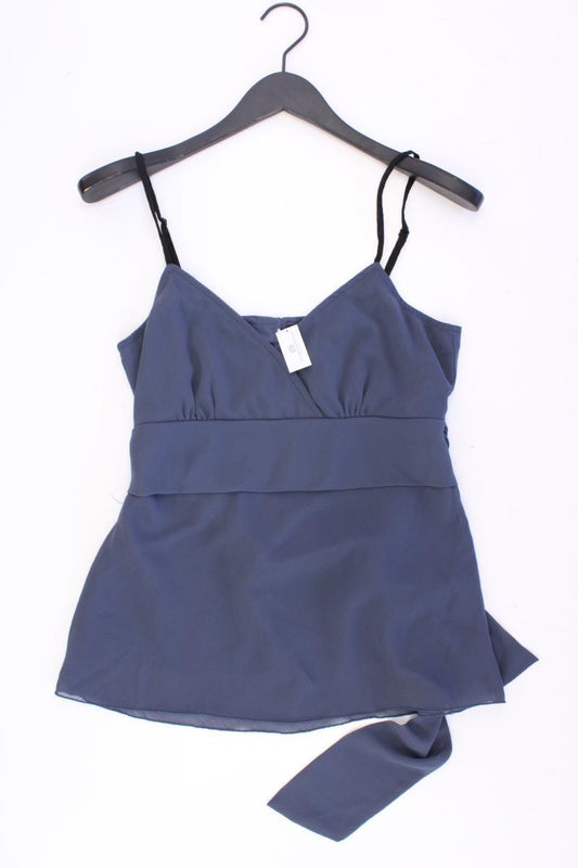 Vero Moda Schluppenbluse Gr. L Träger blau aus Polyester