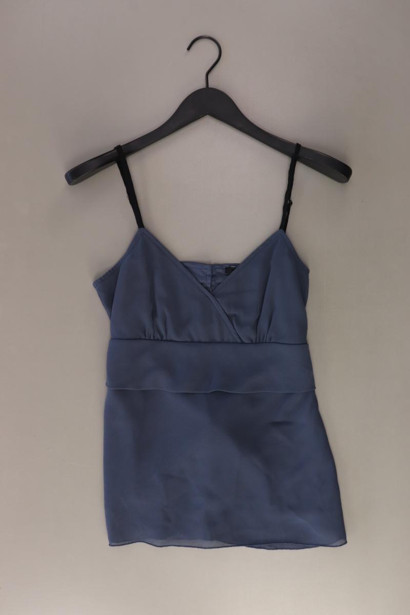 Vero Moda Chiffontop Gr. L Träger blau aus Polyester