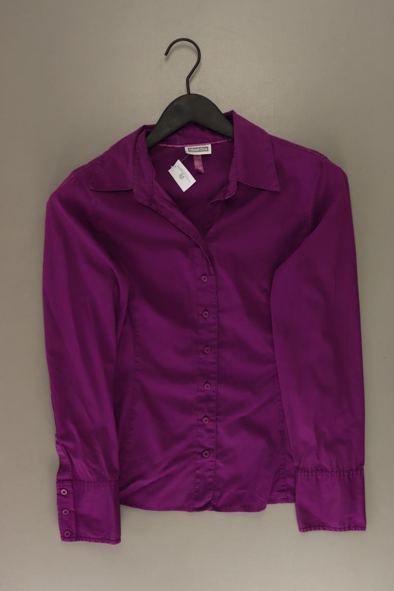 Second Hand Outfit Größe M mit Street One Langarmbluse in Gr. 38 und Halskette