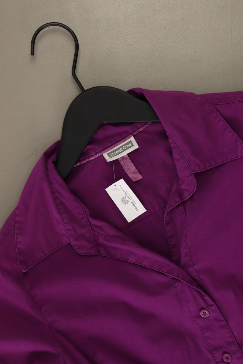 Second Hand Outfit Größe M mit Street One Langarmbluse in Gr. 38 und Halskette