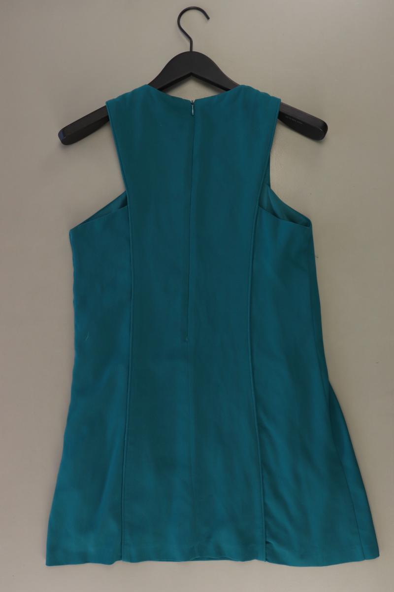 Zara Stretchkleid Gr. M Träger blau aus Polyester