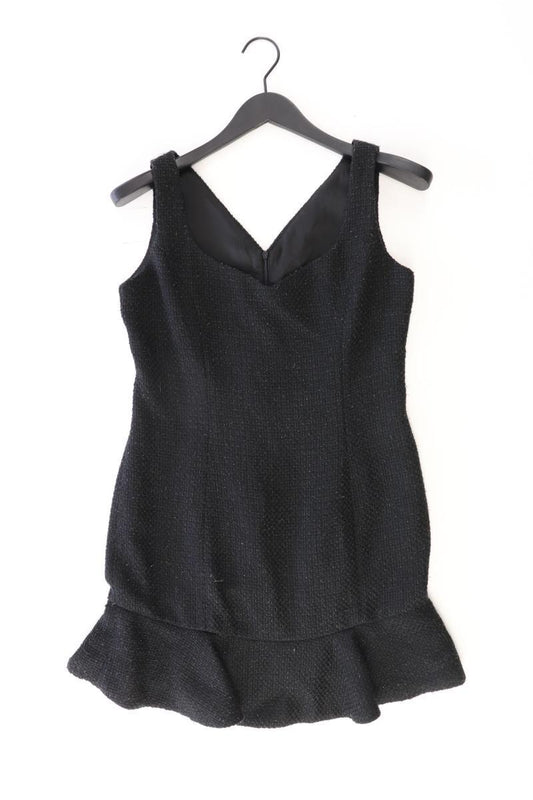 Abendkleid Gr. L Träger mit Glitzer Vintage schwarz