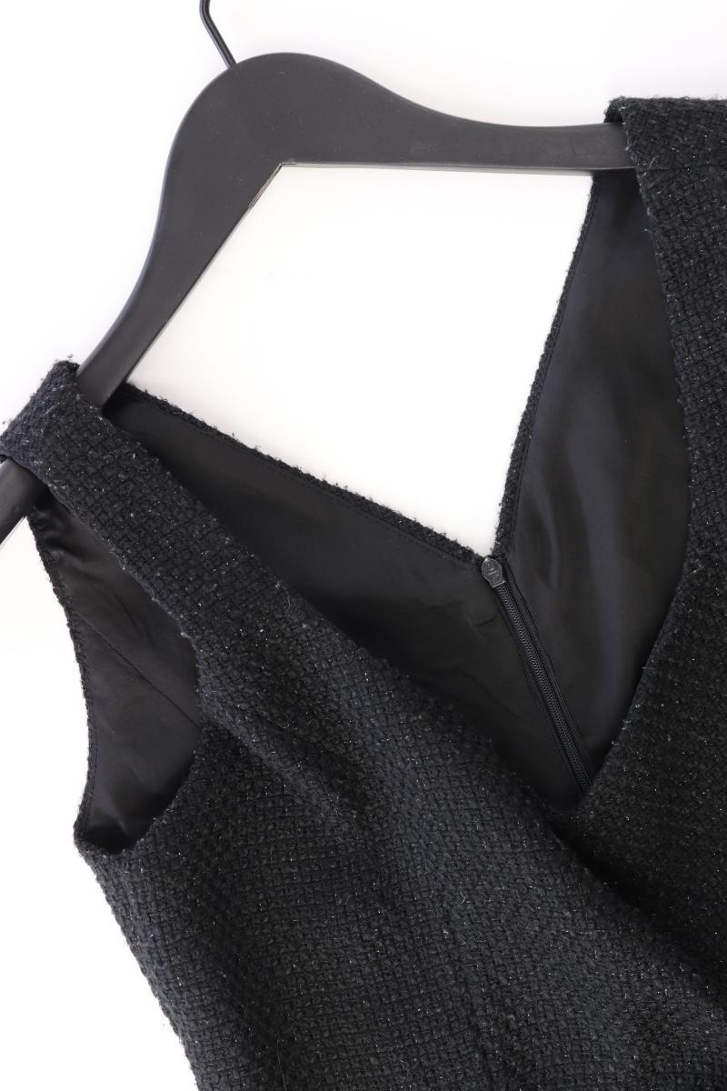 Abendkleid Gr. L Träger mit Glitzer Vintage schwarz