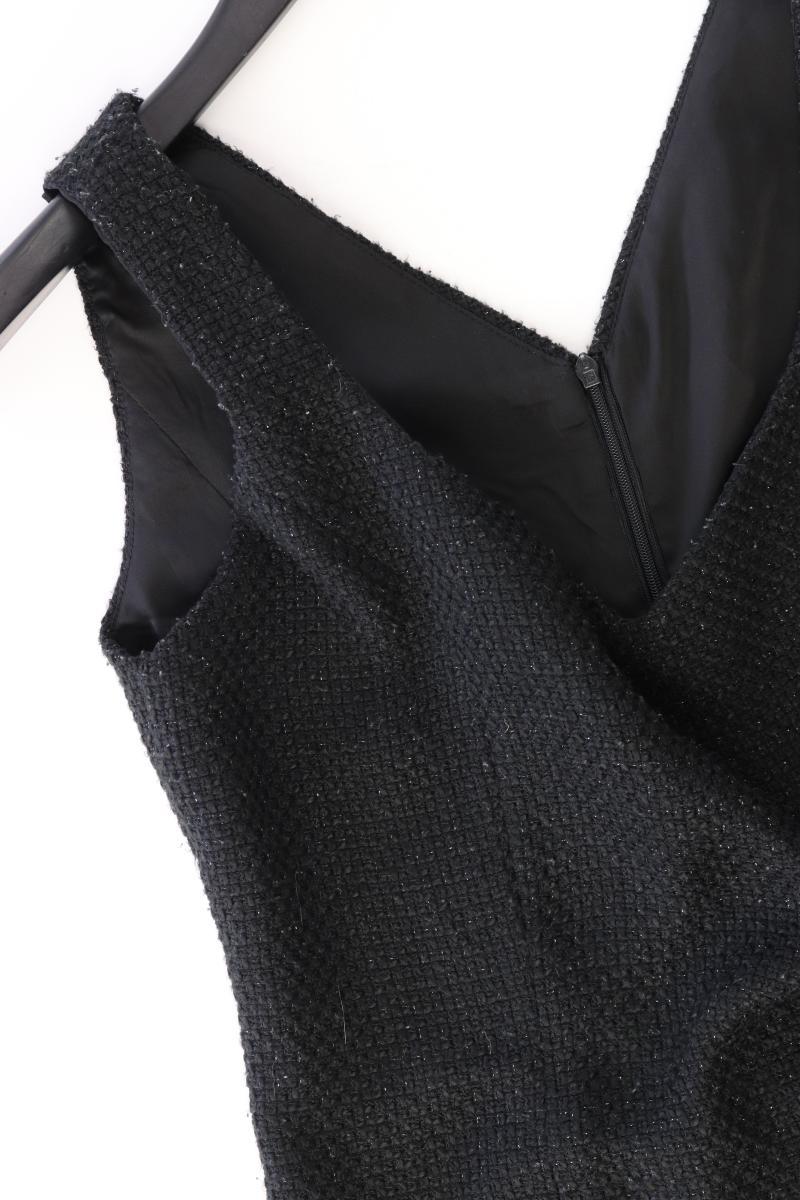 Abendkleid Gr. L Träger mit Glitzer Vintage schwarz