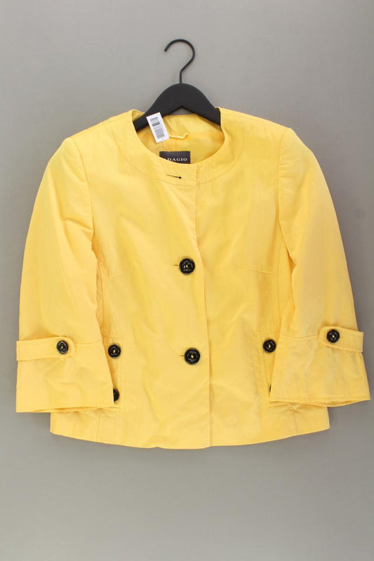 Adagio Jacke Gr. 36 gelb aus Polyester
