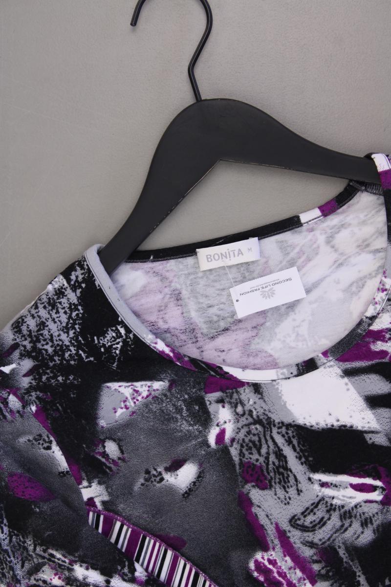 Bonita Printshirt Gr. M 3/4 Ärmel lila aus Viskose