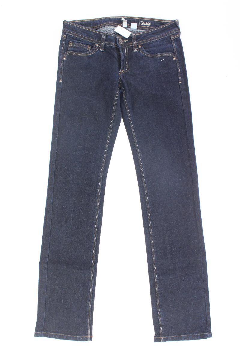 Mango Skinny Jeans Gr. 34 blau aus Baumwolle