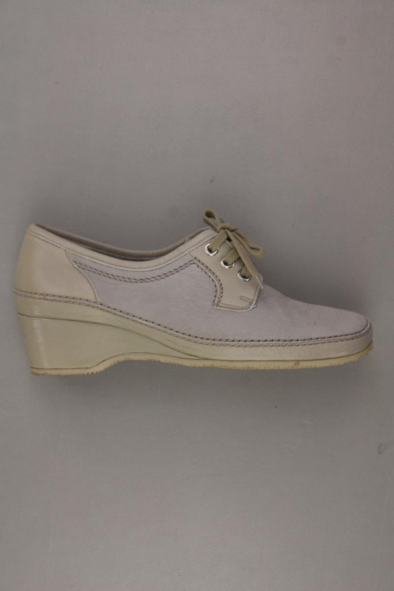 Sioux Schuhe Gr. 37 creme aus Leder