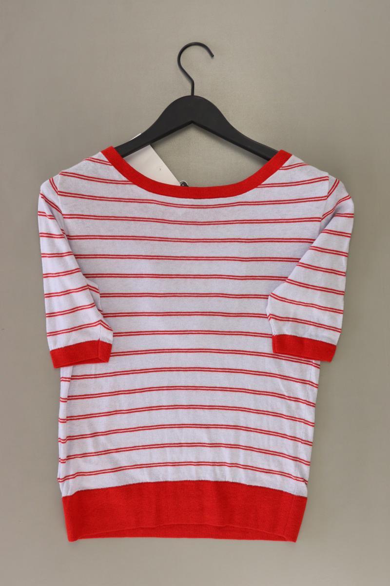 NAF NAF Ringelshirt Gr. S gestreift neu mit Etikett Kurzarm rot aus Baumwolle