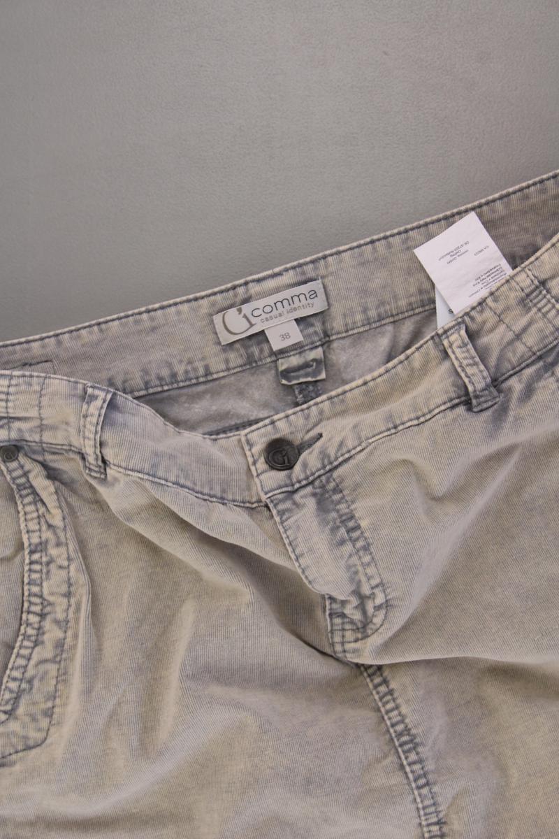 comma, Rock Gr. 38 neuwertig grau aus Baumwolle