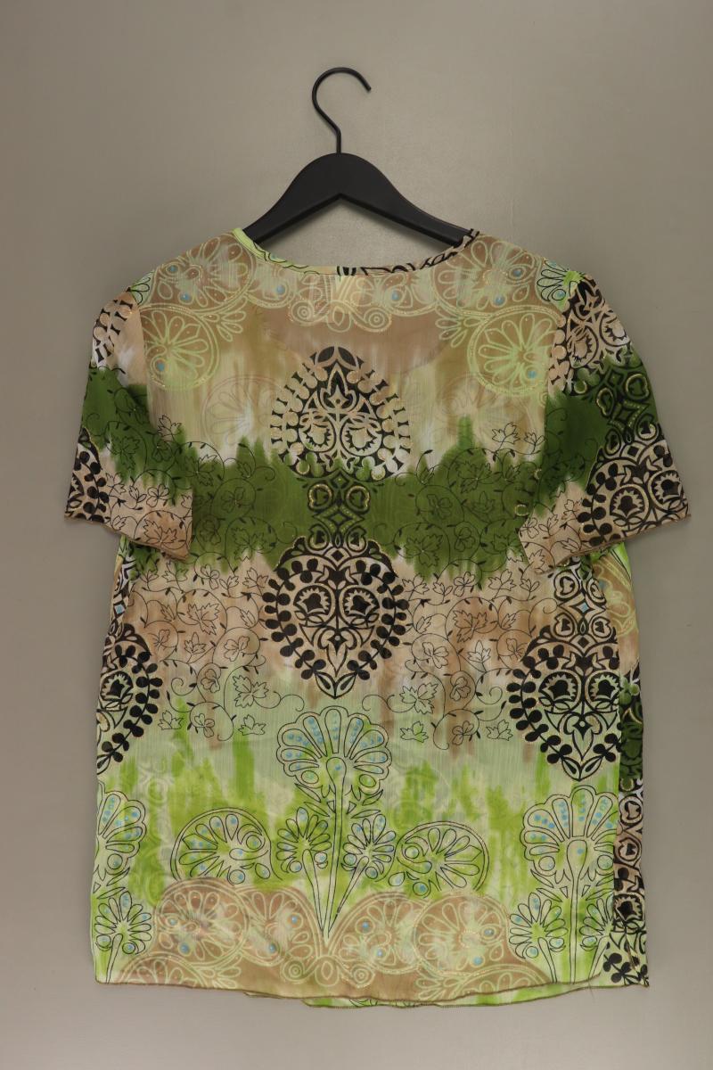 Y2K Vintage Bluse Gr. 38 Kurzarm grün