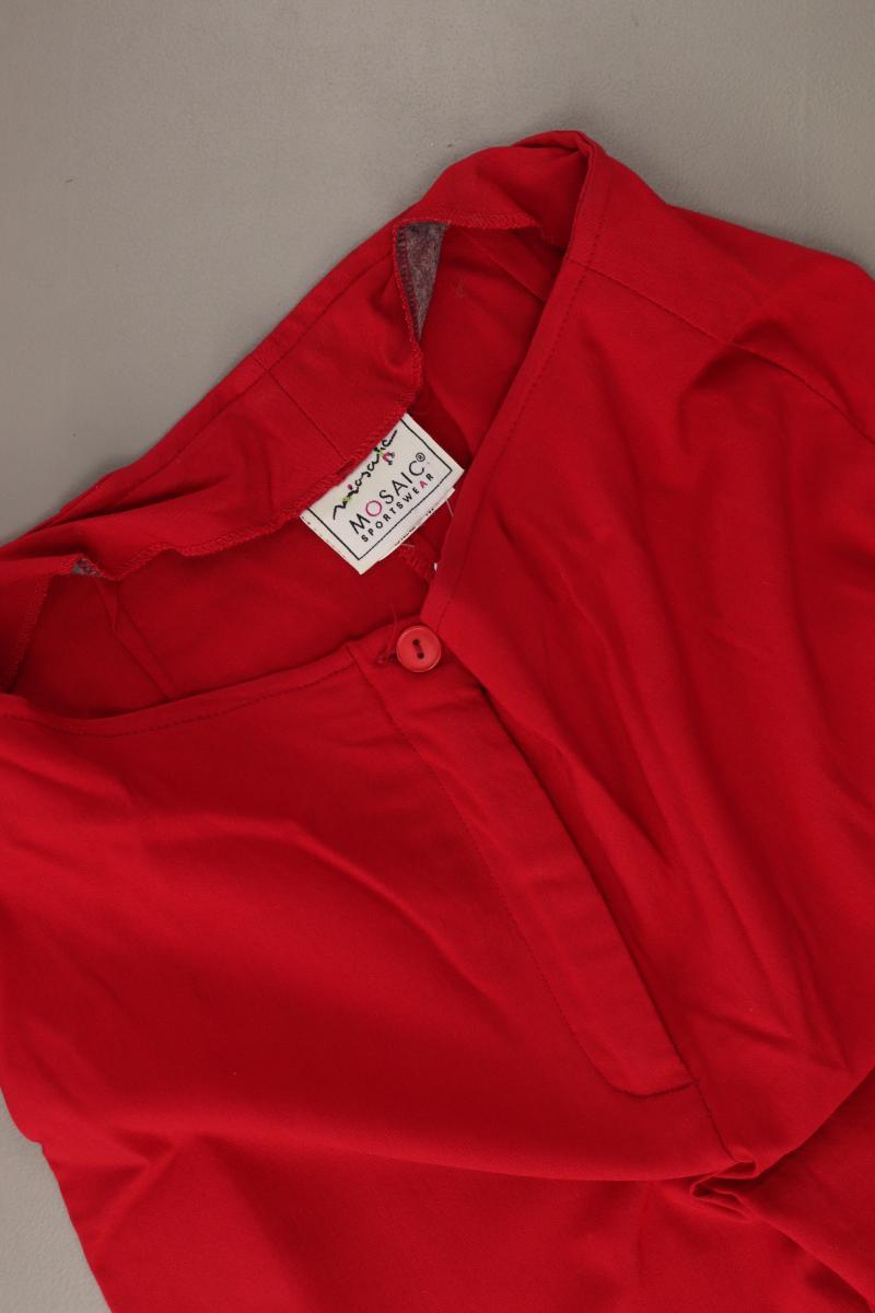 Mosaic Stoffhose Gr. M Vintage rot aus Viskose