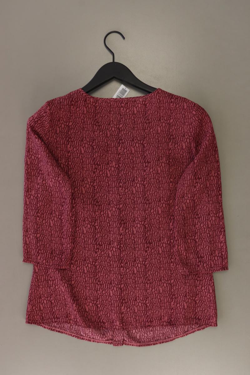 Manguun Comfort Bluse Gr. 36 3/4 Ärmel rot aus Polyester