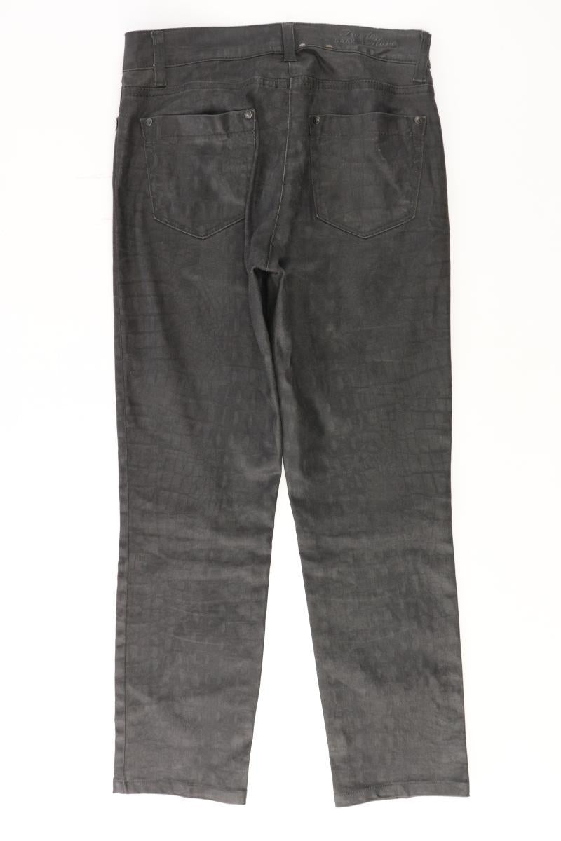Brax Kunstlederhose Gr. 36 grau