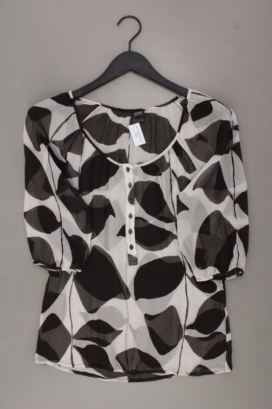 Esprit Collection Regular Bluse Gr. 34 3/4 Ärmel schwarz aus Polyester