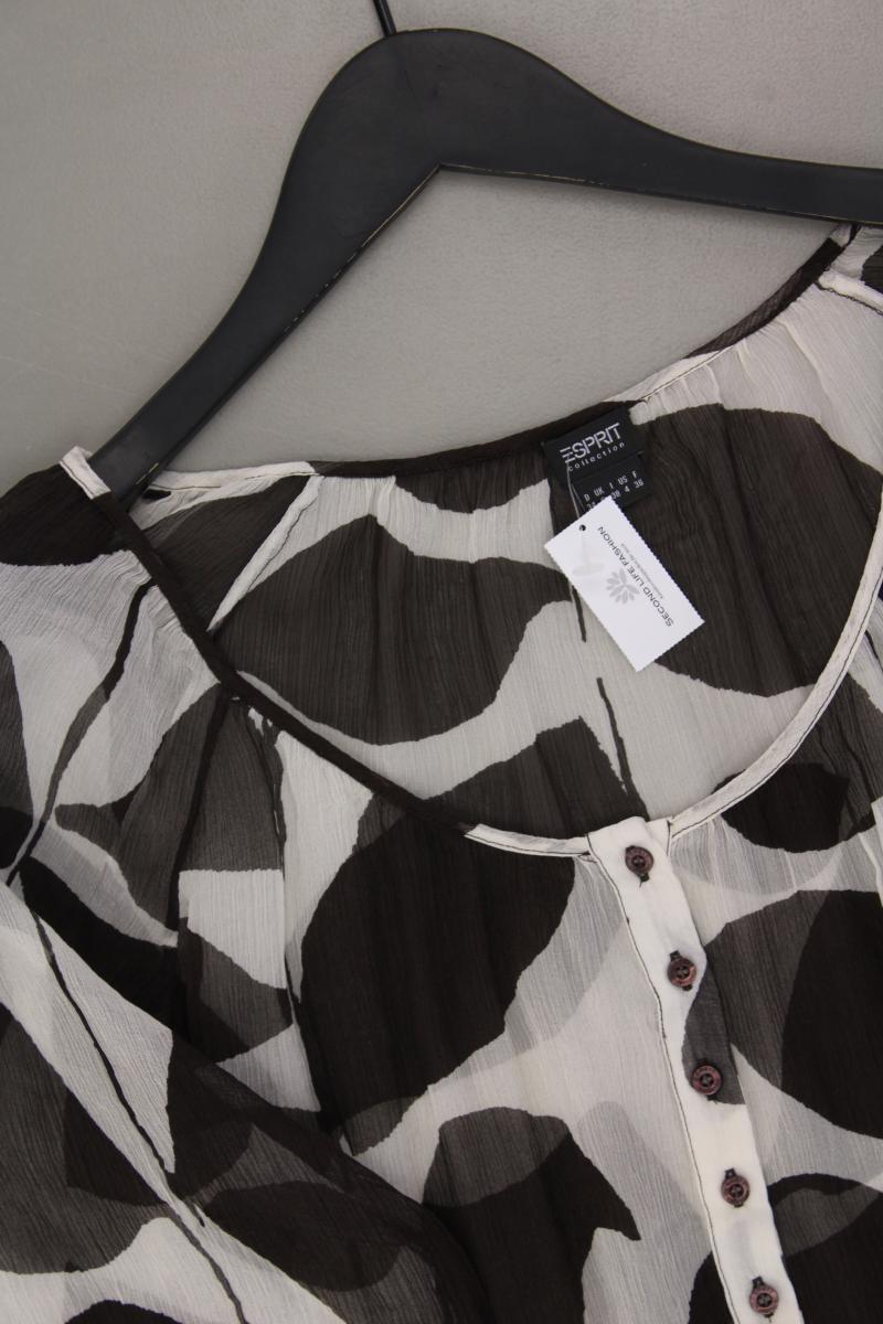 Esprit Collection Regular Bluse Gr. 34 3/4 Ärmel schwarz aus Polyester