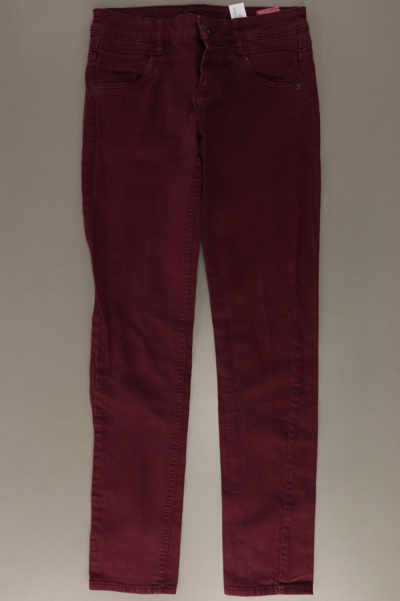 s.Oliver Skinny Jeans Gr. 34/L32 lila aus Baumwolle