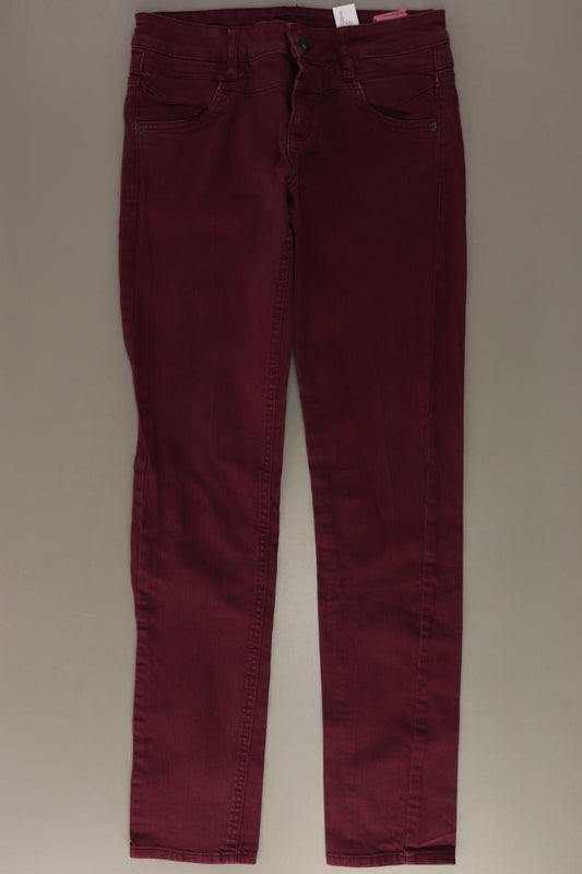 s.Oliver Skinny Jeans Gr. 34/L32 lila aus Baumwolle