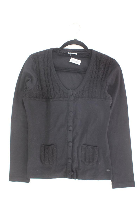 Street One Strickjacke Gr. 38 Langarm schwarz