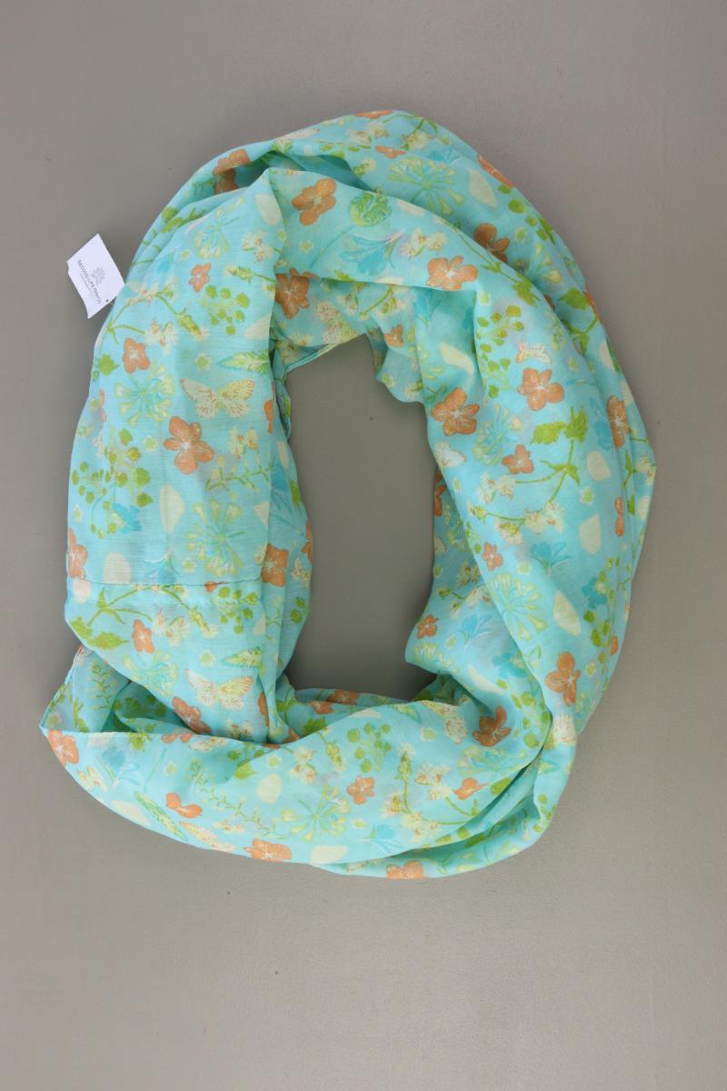 Loop mit Blumenmuster mehrfarbig
