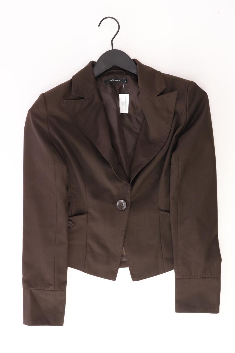 Second Hand Outfit Größe XS mit Slim Blazer in Gr. 34 und Schmuck