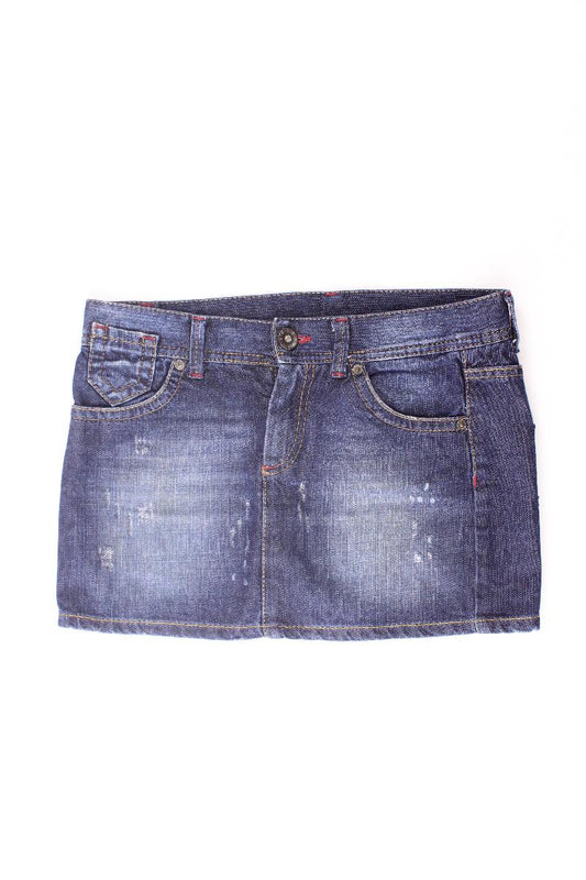 United Colors of Benetton Jeansrock Gr. XS blau