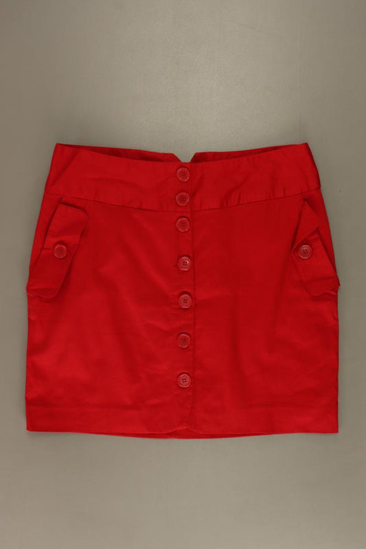 Vero Moda Kurzer Rock Gr. 36 rot aus Baumwolle