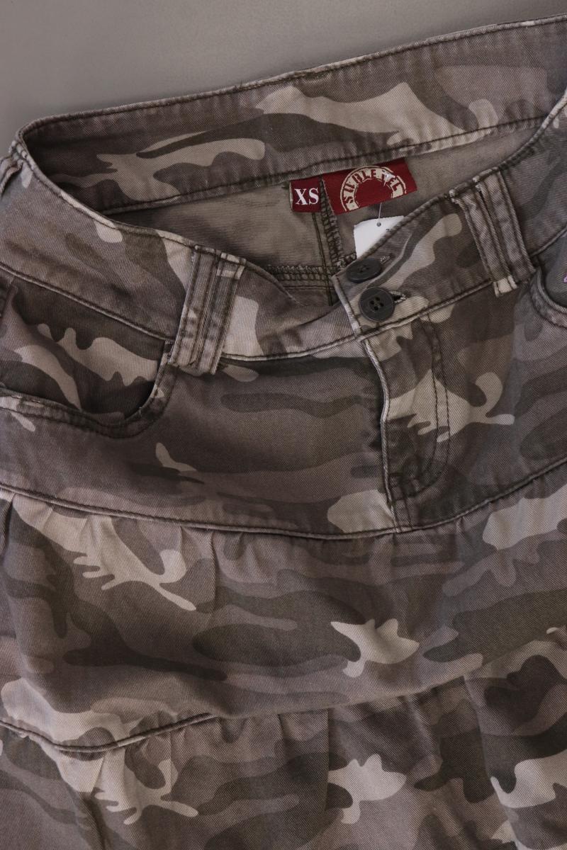 Sublevel Y2K Rock Gr. XS camouflage braun aus Baumwolle