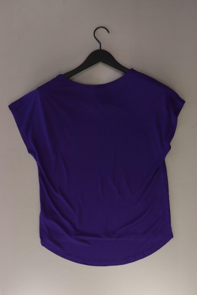 Melrose T-Shirt Gr. 34 neu mit Etikett Kurzarm lila aus Viskose