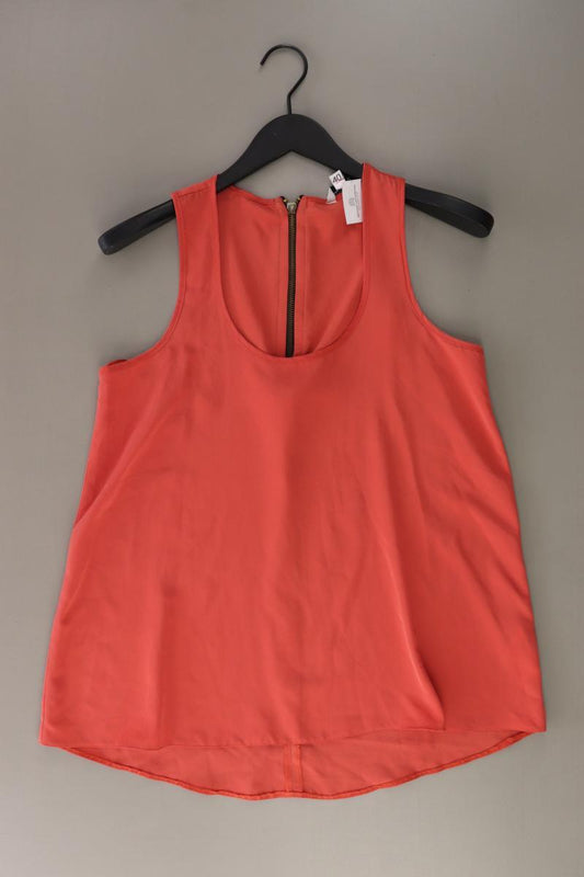 New Look Bluse lachsfarben Gr. 40 Ärmellos rosa aus Polyester