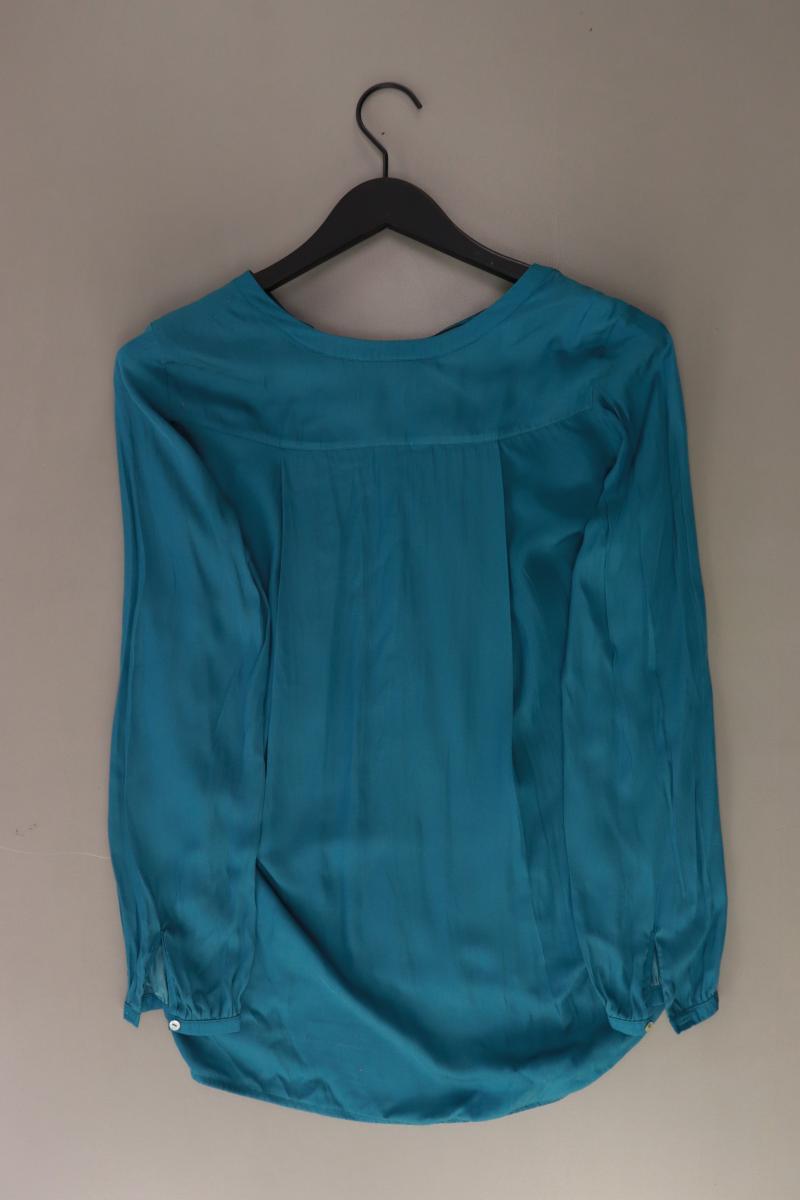 Esprit Langarmbluse Gr. XS blau aus Polyester