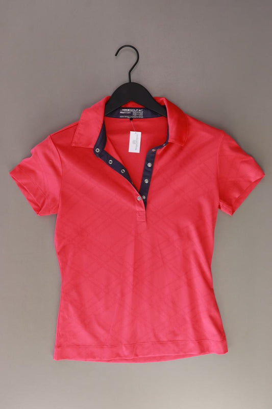 Nike Poloshirt Gr. 32/34 Kurzarm pink aus Polyester