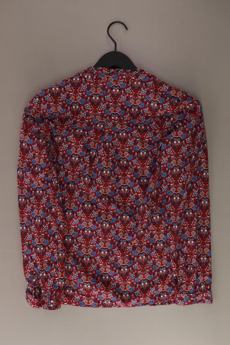 s.Oliver Langarmbluse Gr. 34 mit Blumenmuster rot