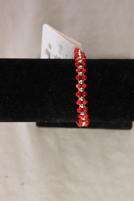 Clayre & Eef Armband neu mit Etikett rot